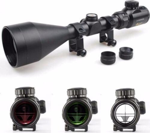Tr- 3-9X56Eg Tüfek Dürbünü Çift Işık Kırmızı, Yeşil Kaynaklı Zoomlu