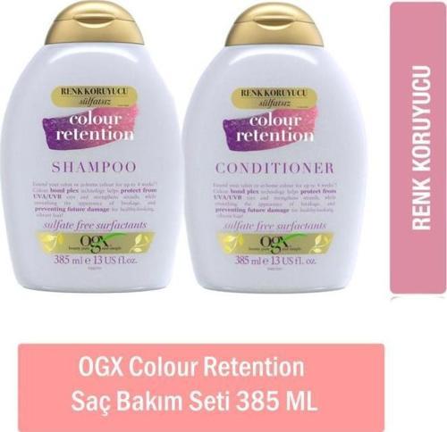 Organix Colour Retention Renk Koruyucu Saç Bakım Seti 385 ml 