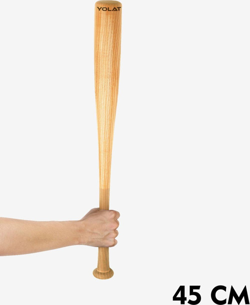 Beyzbol Sopası 45 Cm Dişbudak Ağacından Kırılmaz Bezbol Sopası