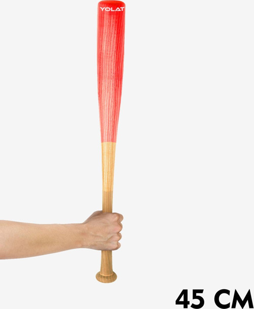 Beyzbol Sopası 45 Cm Dişbudak Ağacından Kırılmaz Bezbol Sopası