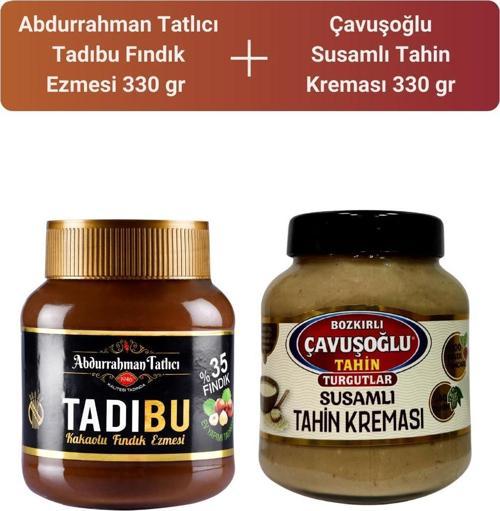 Tadıbu 330 gr+ Çavuşoğlu Susamlı Tahin Kreması 330 gr