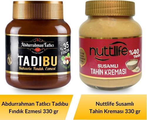 Tadıbu 330 gr+ Nuttlife Susamlı Tahinli Kreması 330 gr
