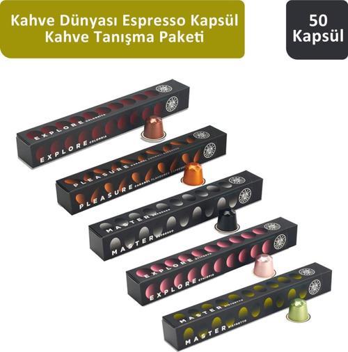 Espresso Kapsül Tanışma Paketi 50 Kapsül