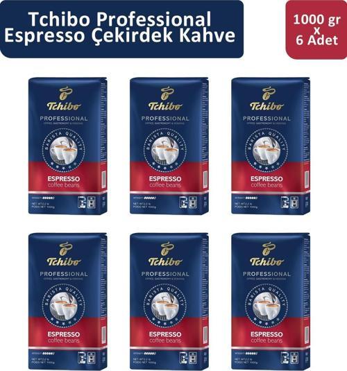 Professional Espresso Çekirdek Kahve 1 kg x 6 Adet