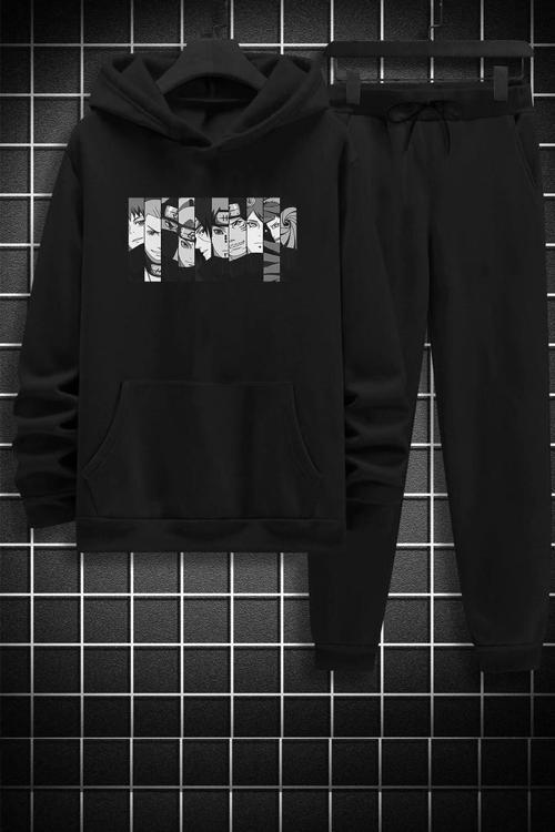 Unisex Naruto Baskılı Eşofman Takımı