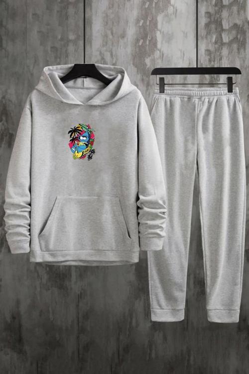 Unisex Crazy Banana Baskılı Eşofman Takımı