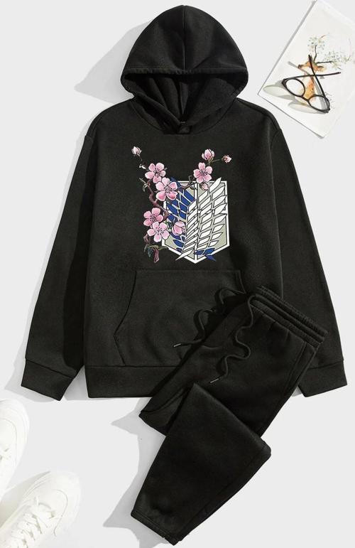 Unisex Flowers Eşofman Takımı