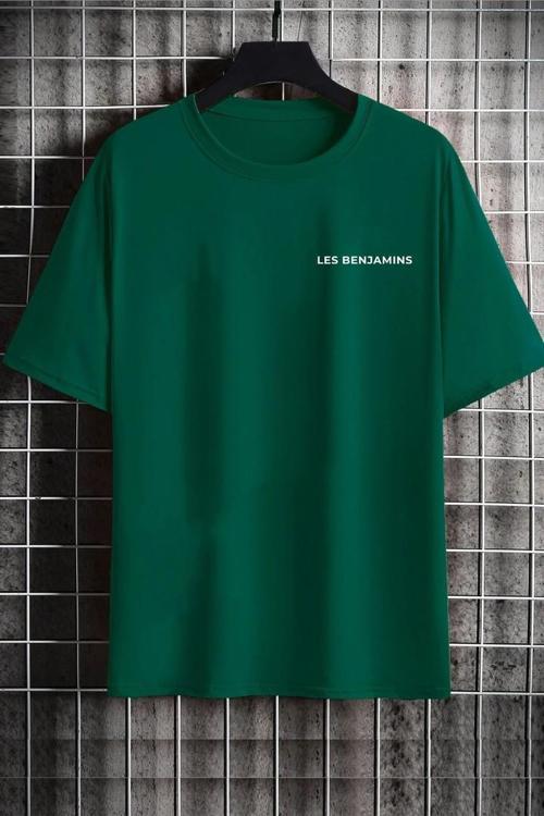 Unisex L.B Baskılı T-shirt
