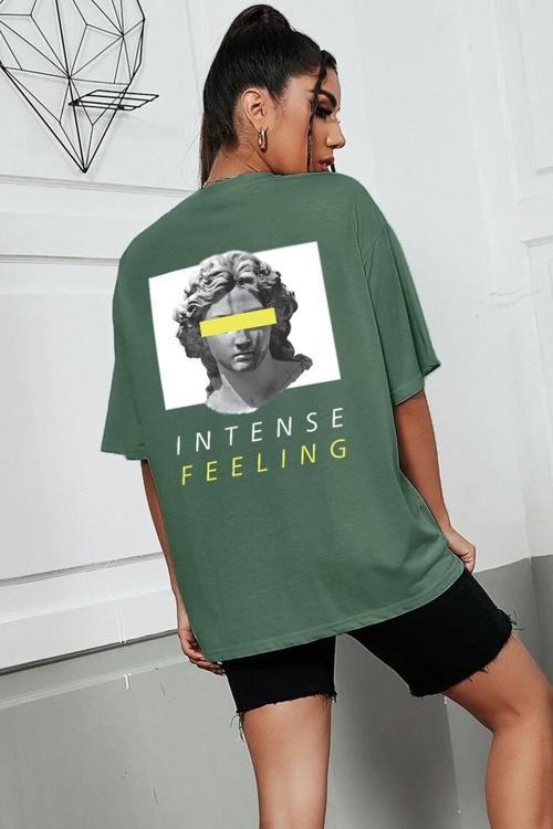Unisex Aesthetic  Baskılı T-shirt