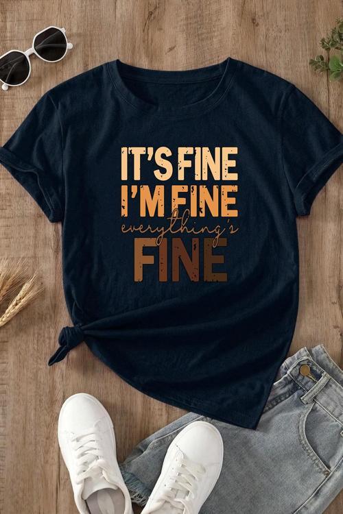 Unisex Fine Baskılı T-shirt