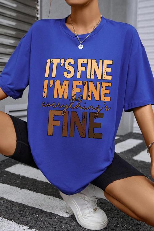 Unisex Fine Baskılı T-shirt