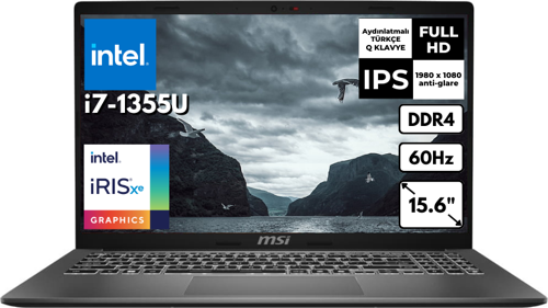 Modern 15 i7-1355U 8 GB 2 TBSSD 15.6" FHD Windows 10 Home Notebook F13MG-098XTRBT43