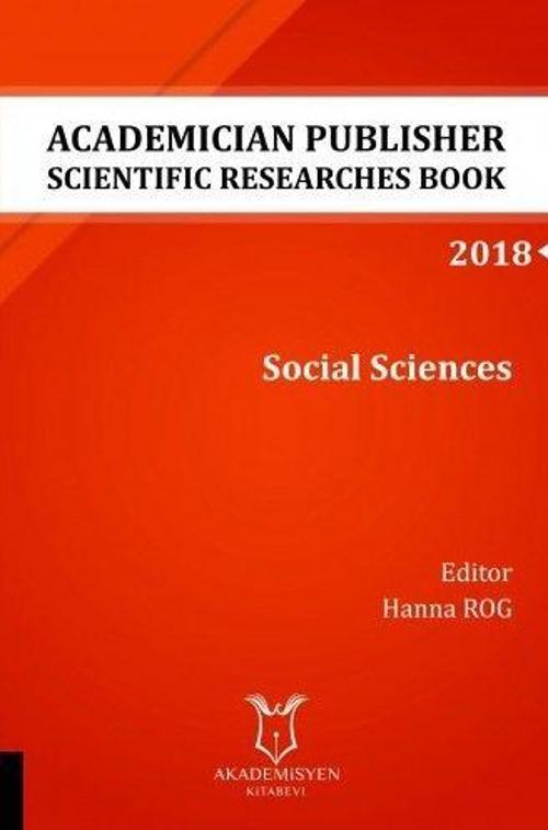 Academician Publisher Scientific Researches Book: Social Sciences 2018