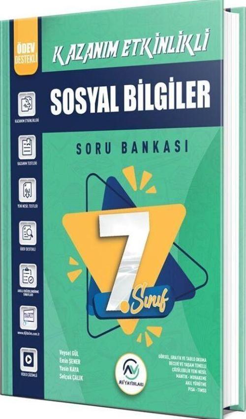 7. Sınıf Sosyal Bilgiler Kazanım Etkinlikli Soru Bankası