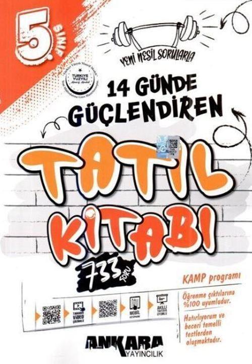 5. Sınıf 14 Günde Güçlendiren Tatil Kitabı