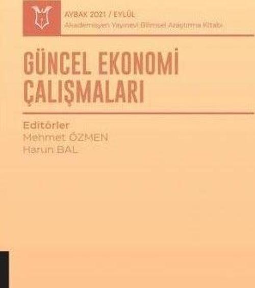 Güncel Ekonomi Çalışmaları (AYBAK 2021 Eylül)