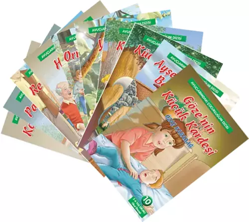 Avuçlarımdaki Çocukluğum Dizisi 2-6 Yaş 10 Kitap Takım