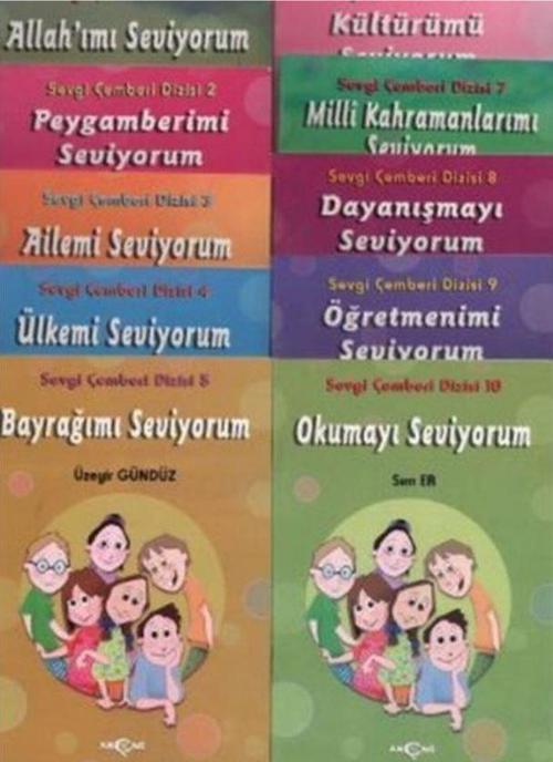 Sevgi Çemberi Dizisi Takım 10 Kitap