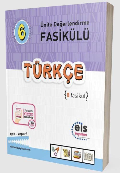 6. Sınıf Ünite Değerlendirme Fasikülü (1-8 ) Türkçe