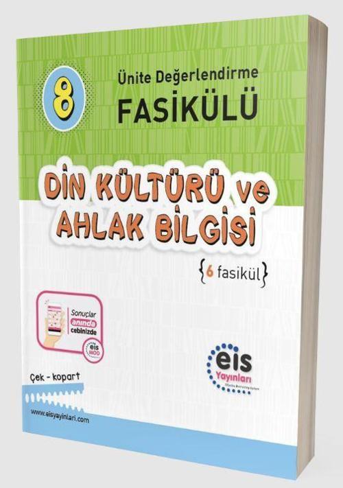 8. Sınıf Ünite Değerlendirme Fasikülü (1-5) Din Kültürü ve Ahlak Bilgisi