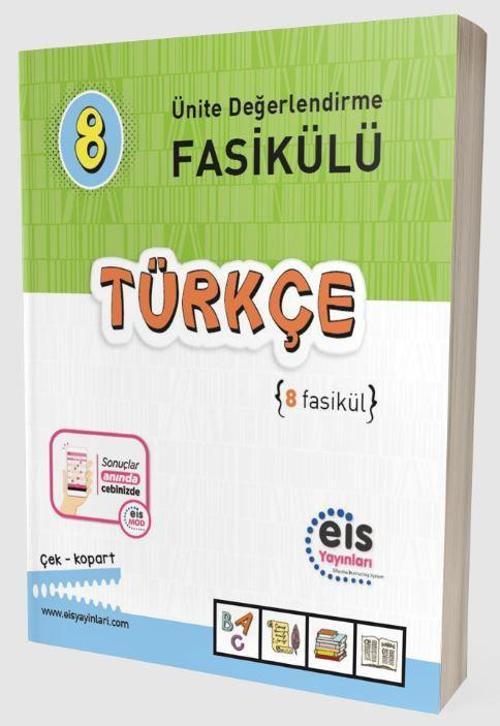 8. Sınıf Ünite Değerlendirme Fasikülü (1-8) Türkçe