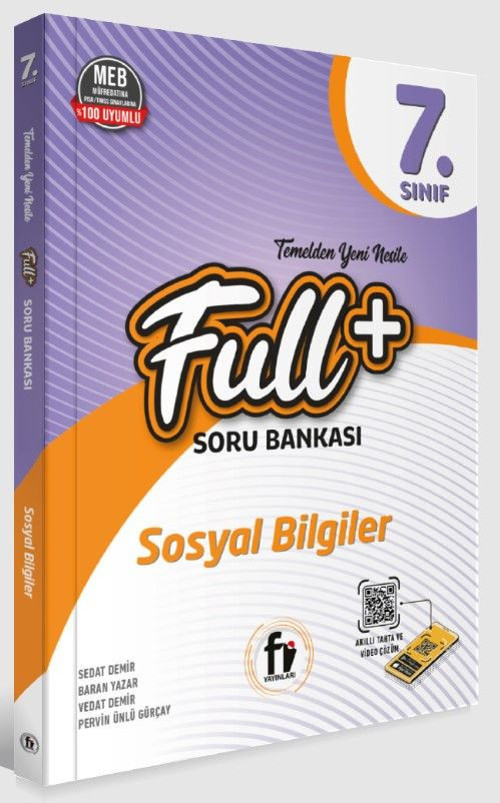 7. Sınıf Full+ Sosyal Bilgiler Soru Bankası