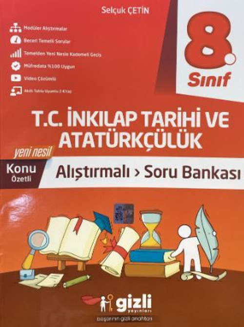 8. Sınıf İnkılap Tarihi ve Atatürkçülük Alıştırmalı Soru Bankası