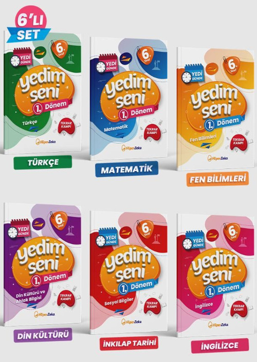 2025 6. Sınıf Yedim Seni Birinci Dönem Soru Bankası