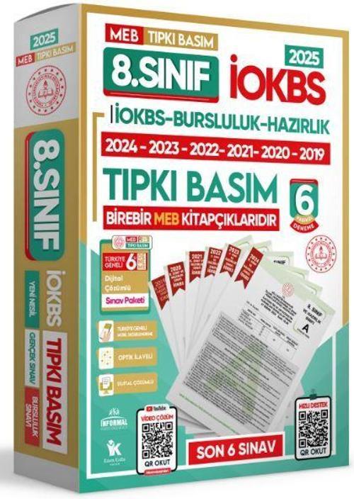2025 8. Sınıf İOKBS Tıpkı Basım 6 Fasikül Deneme