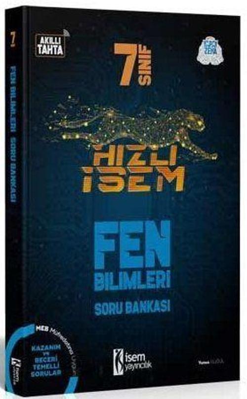 2021 7. Sınıf Hızlı İsem Fen Bilimleri Soru Bankası
