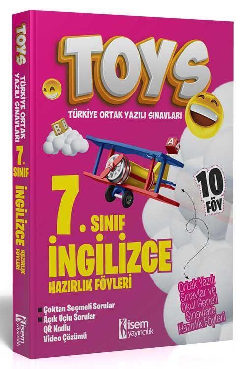 2024 Toys 7. Sınıf İngilizce Hazırlık Föyleri