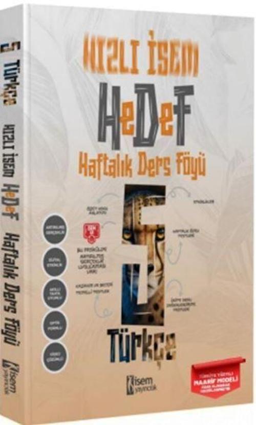 5. Sınıf Türkçe Haftalık Ders Föyü