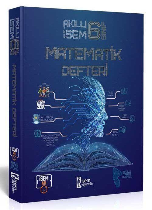 6. Sınıf Akıllı İsem Matematik Defteri