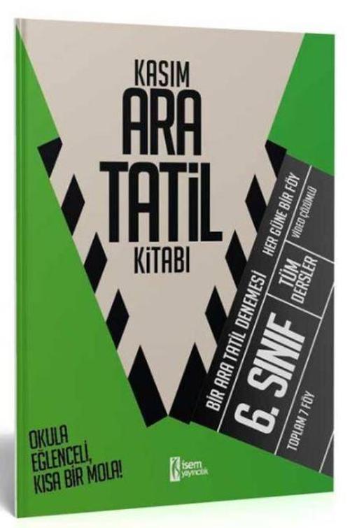 6. Sınıf Kasım Ara Tatil Kitabı