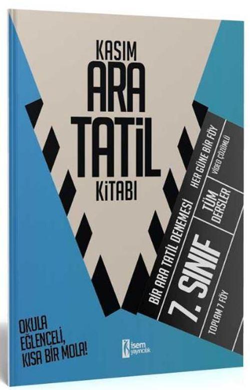 7. Sınıf Kasım Ara Tatil Kitabı