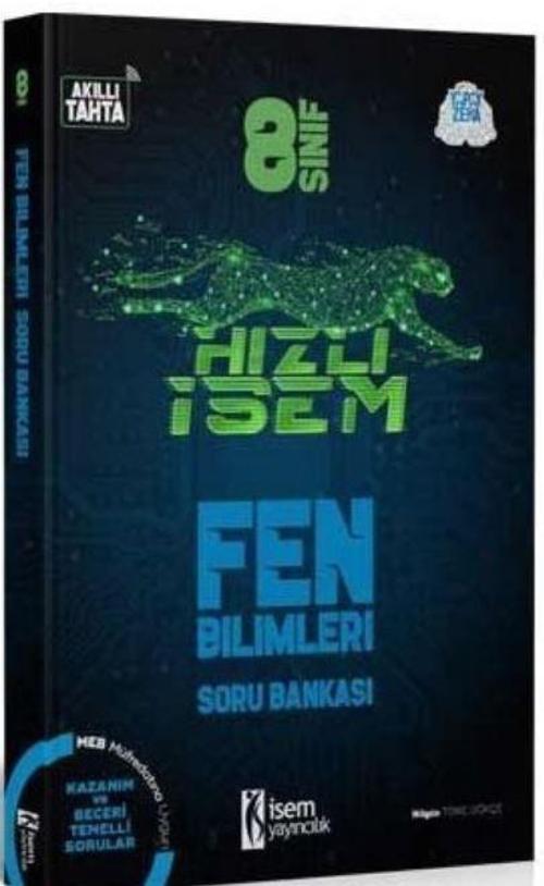 8. Sınıf Hızlı İsem Fen Bilimleri Soru Bankası