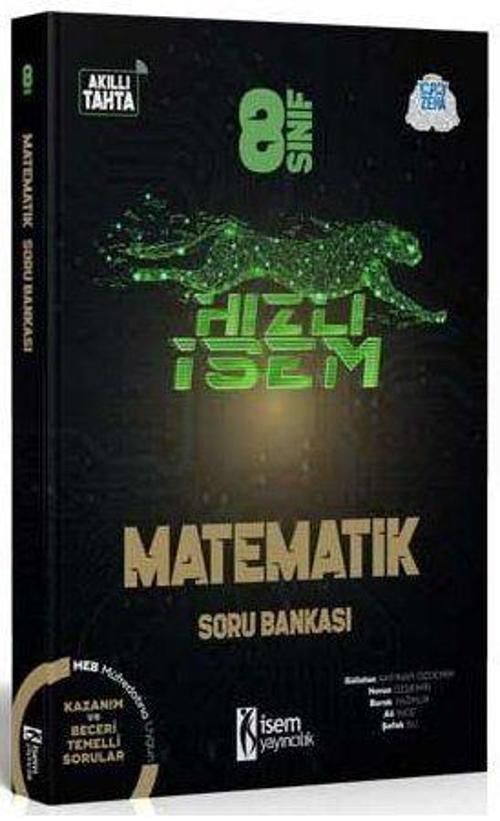8. Sınıf Hızlı İsem Matematik Soru Bankası