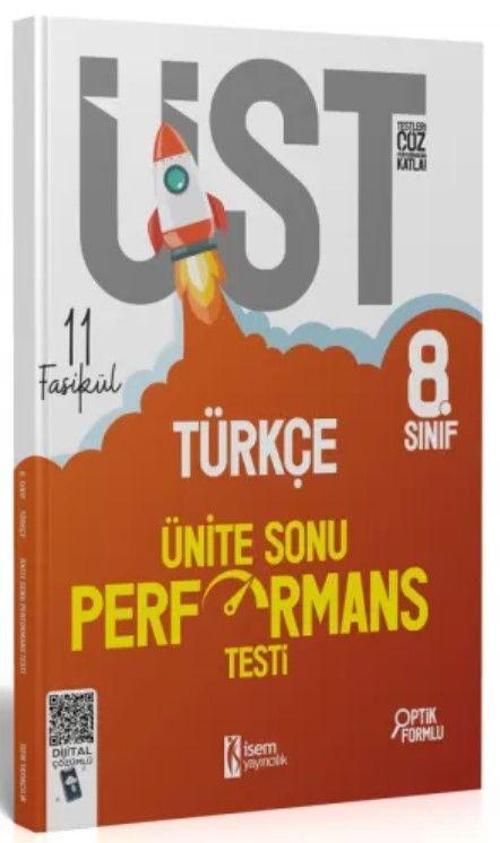 8. Sınıf Türkçe ÜST Ünite Sonu Performans Testi 11 Fasikül