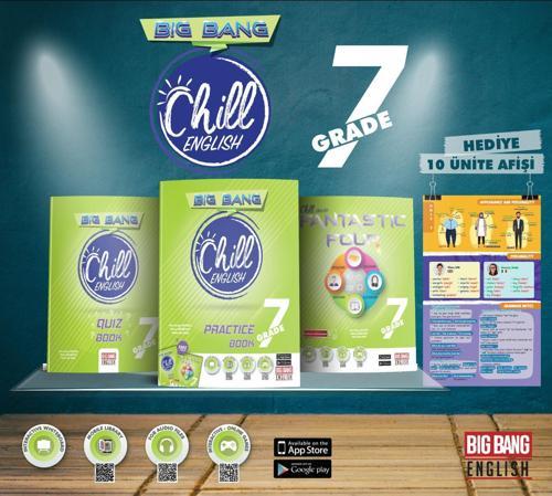 7. Sınıf Chill English (Practice Book+Fantastic Four+Quiz Book+Ünite Afişleri)