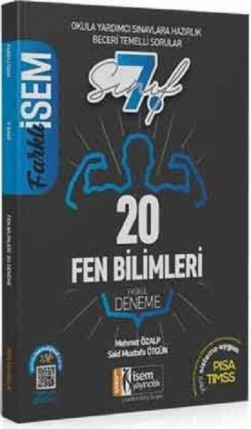 Farklı İsem 7. Sınıf Fen Bilimleri Tamamı Çözümlü 20 Fasikül Deneme