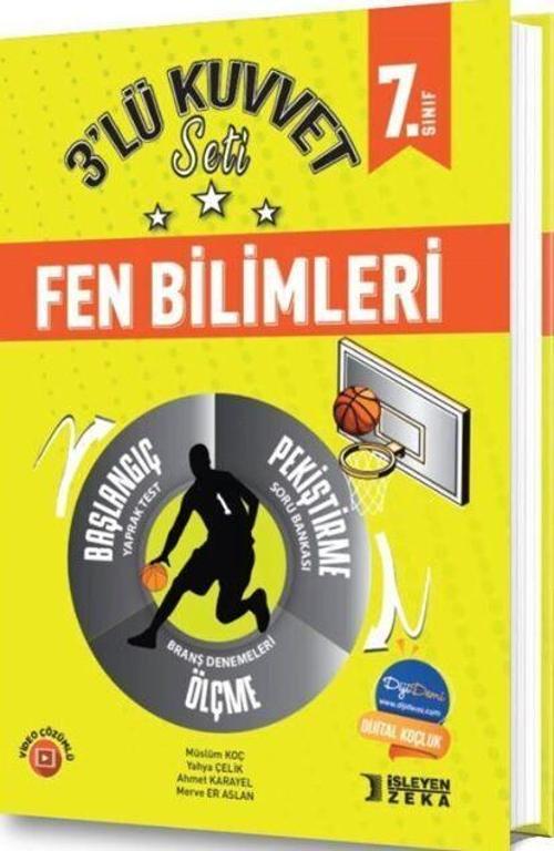 7. Sınıf Fen Bilimleri 3 lü Kuvvet Serisi Seti