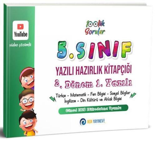 5. Sınıf Yazılı Hazırlık Kitapçığı 2. Dönem 1. Yazılı