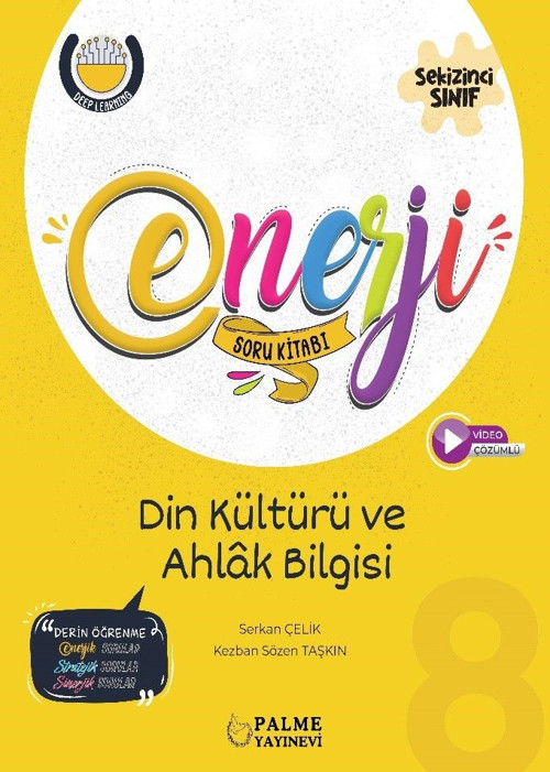 8. Sınıf Enerji Din Kültürü ve Ahlak Bilgisi Soru Kitabı
