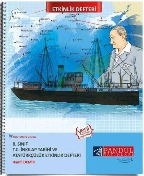 8. Sınıf T.C. İnkılap Tarihi ve Atatürkçülük Etkinlik Defteri