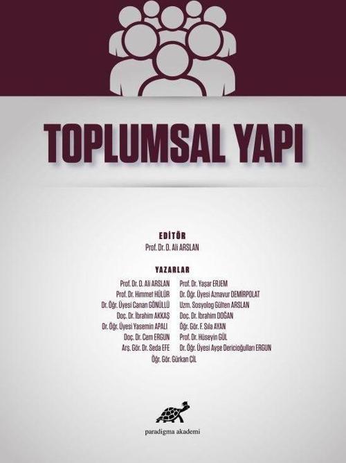 Paradigma Akademi Yayınları Toplumsal Yapı
