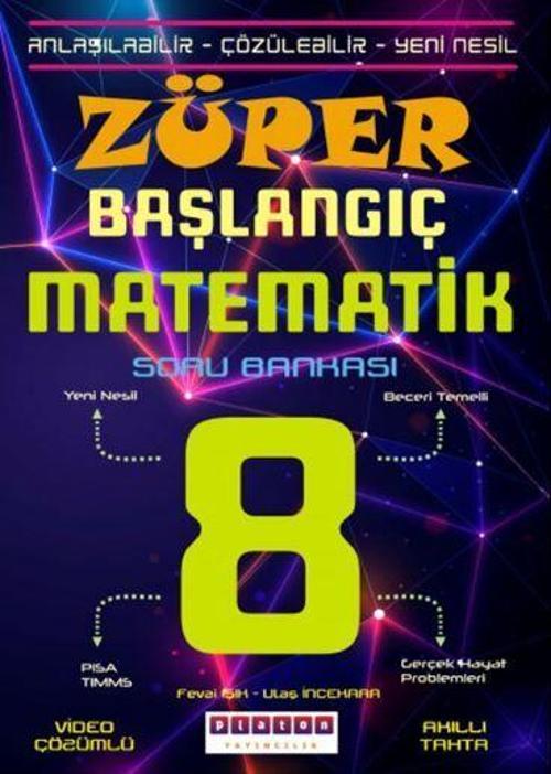 8. Sınıf Züper Başlangıç Matematik Soru Bankası