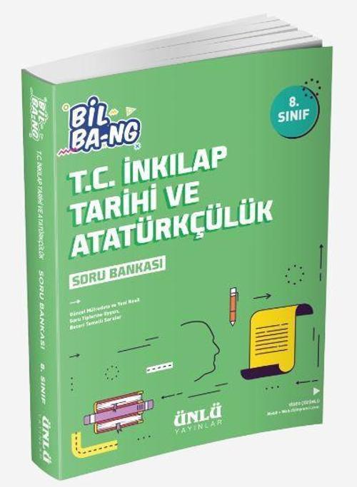 8. Sınıf Bil Ba-ng T.C. İnkılap Tarihi ve Atatürkçülük Soru Bankası