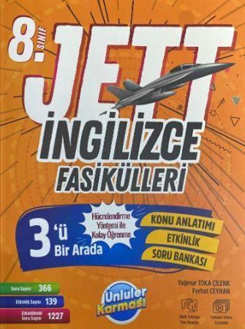8. Sınıf Jett İngilizce Fasikülleri
