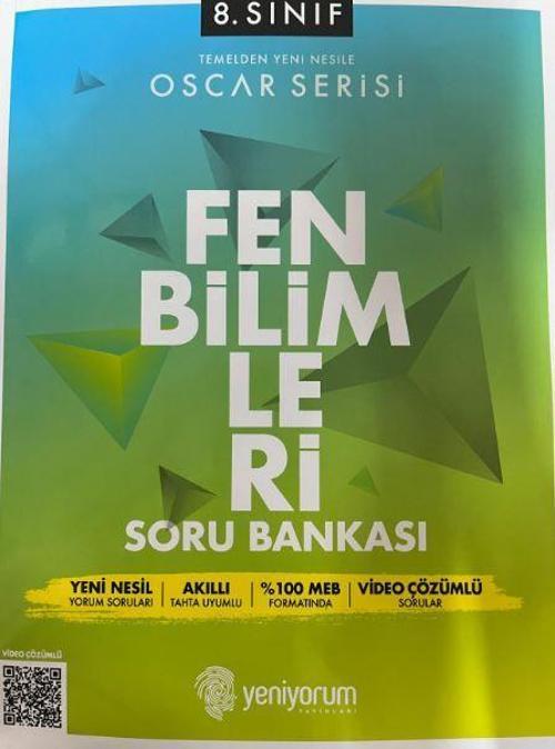 8. Sınıf Oscar Serisi Fen Bilimleri Soru Bankası
