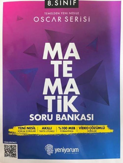 8. Sınıf Oscar Serisi Matematik Soru Bankası